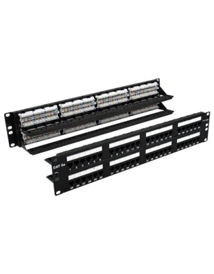 CAT5E PATCH PANEL 48 PORT
