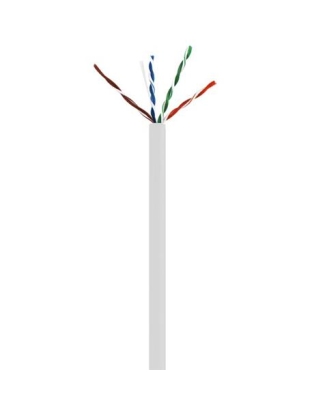 CAT6 550MHz NO SPLINE WHITE