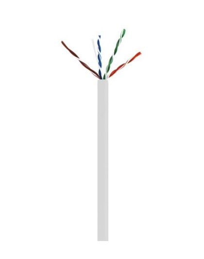 CAT6 550MHz NO SPLINE WHITE