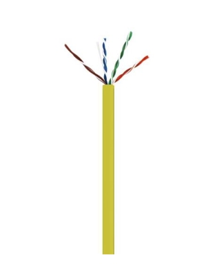 CAT6 550MHz NO SPLINE YELLOW