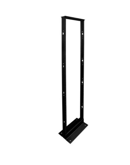 7' 45U 2 POST RACK, STEEL