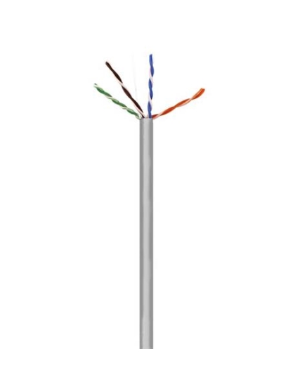 CAT6 UTP PLENUM NO SPLINE GRAY