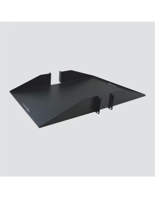 2U 25" DEEP DOUBLE SIDE SOLID SHELF