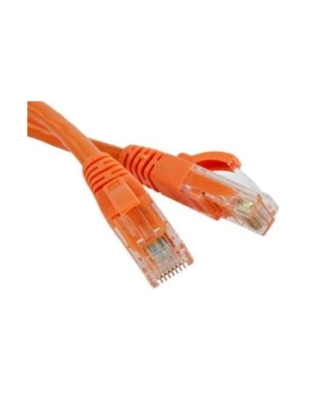 CAT5E PATCH CORD 1FT ORANGE