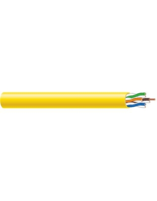 CAT5 CABLE RISER 1000 FT YELLOW