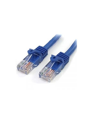 CAT6 PATCH CORD BOOTED 2' BLUE