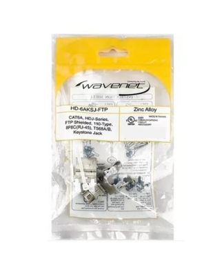 CAT6A HDJ SERIES SHIELDED JACKS