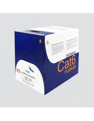 CAT 6 UTP PLENUM NO SPLINE GREEN