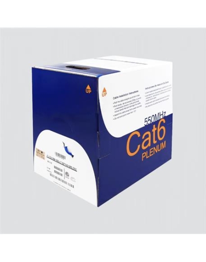 CAT 6 UTP PLENUM NO SPLINE GREEN