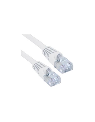 CAT6 PATCH CORD BOOTED 2' WHITE