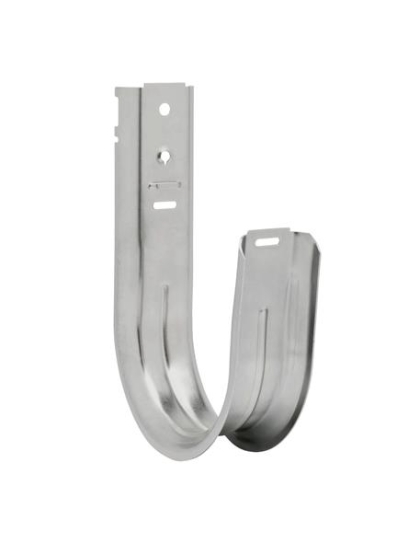 J HOOK 4" WALL MOUNT 25 PACK