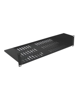 RACK SHELF, 14in SINGLE-SIDED VENTED, 1U
