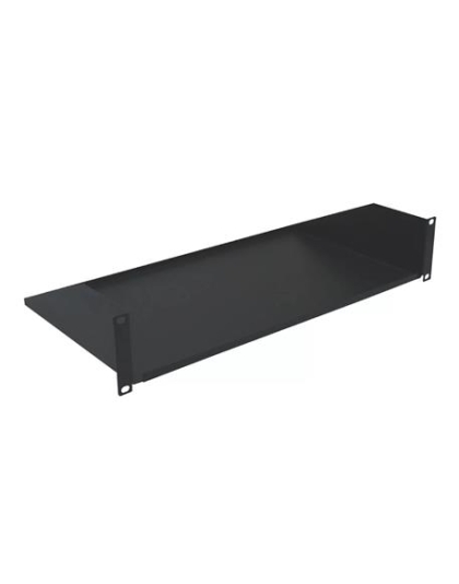 RACK SHELF, 14" SINGLE-SIDED SOLID, 1U