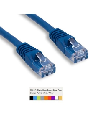CAT6 PATCH CORD BOOTED 7' RED
