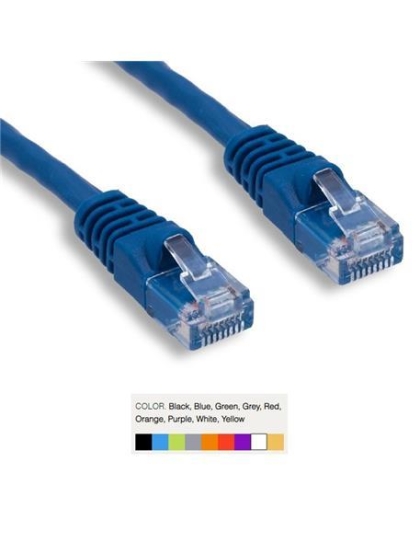 CAT6 PATCH CORD BOOTED 2' PURPLE