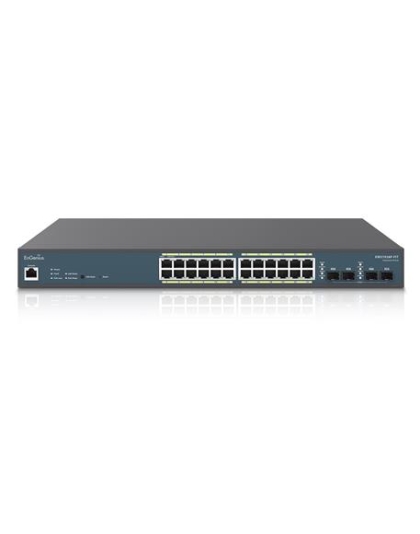 24-Port Gigabit PoE+ Switch with 240W Bu