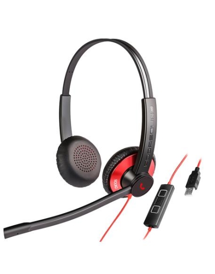Dual-mic Noise Canceling Binaural UC Hea