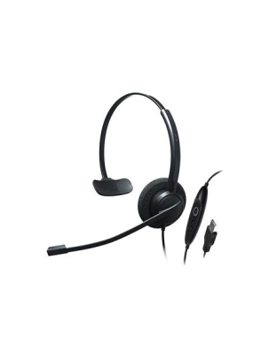Single Ear, Noise Cancelling USB Headset