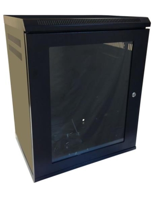 14U WALL MOUNT CABINET WITH FAN