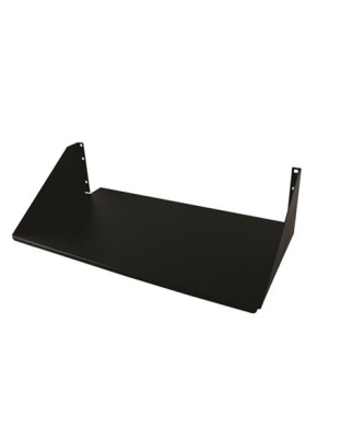 10.5in SINGLE SIDE SOLID SHELF BLACK