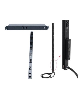 POWER MGMT 19in RACK 15A 14 OUTLET