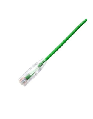 PATCH CORD CAT6 SLIM 1FT GREEN