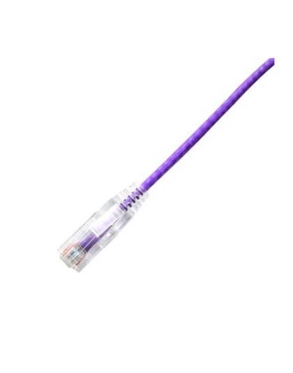PATCH CORD CAT6 SLIM 3FT PURPLE