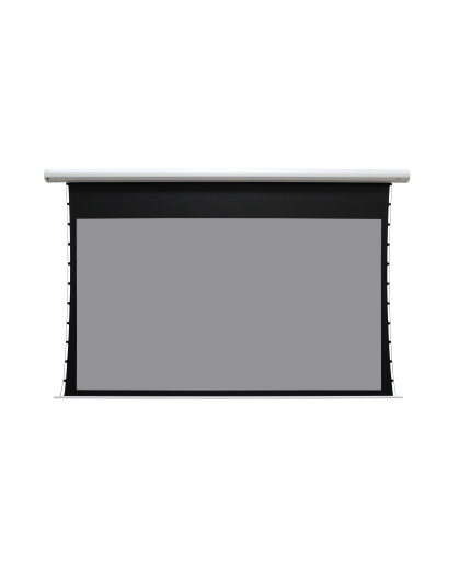 100-Inch Saker Tab-Tension CineGrey 5D Series Electric 16:9 Front Projection Screen