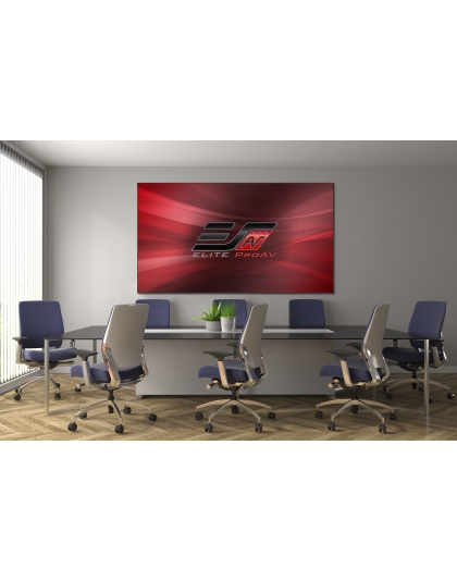 120-Inch Pro Frame Thin Series Fixed Frame 16:9 Front Projection Screen