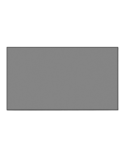 100-Inch Pro Frame Thin CineGrey 5D Series Fixed Frame 16:9 Front Projection Screen