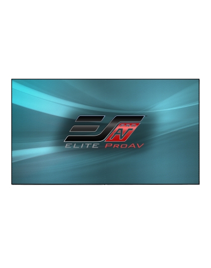 100-Inch Pro Frame Thin CineGrey 5D Series Fixed Frame 16:9 Front Projection Screen