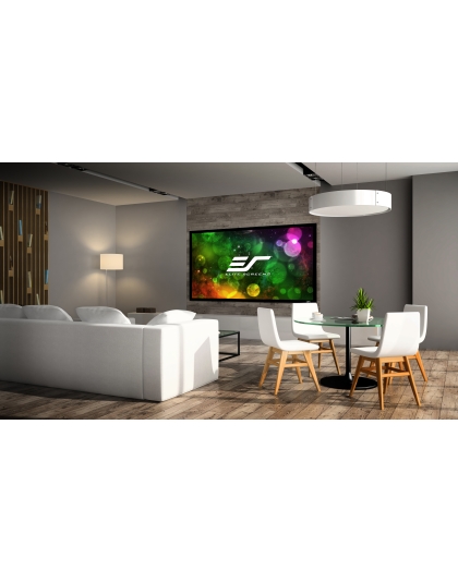 115-Inch Sable Frame B2 Series Fixed Frame 16:9 Front Projection Screen