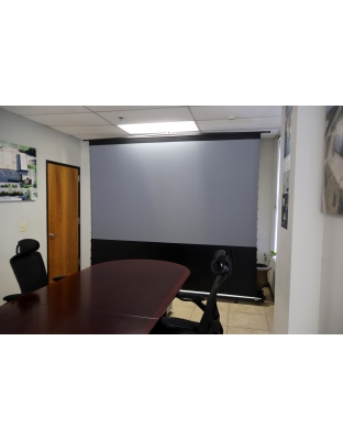 102-Inch Floor Riser Pro Series Portable 16:9 Front Projection Screen