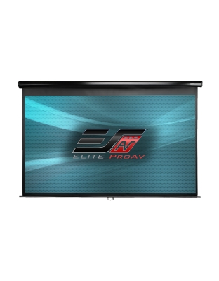 100-Inch Pro AV Manual Series Manual 16:9 Front Projection Screen