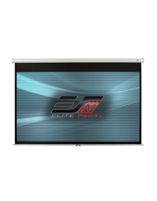 120-Inch Pro AV Manual Series Manual 16:9 Front Projection Screen