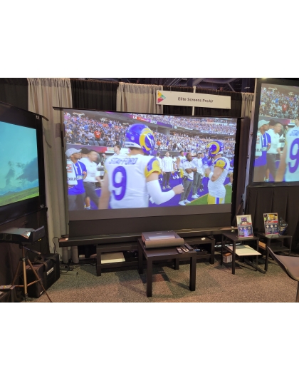 100-Inch Kestrel Tab-Tension DarkUST Series Electric 16:9 Front Projection Screen