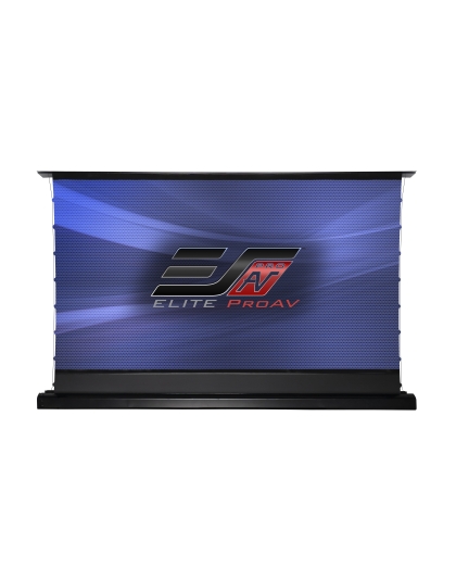 100-Inch Kestrel Tab-Tension DarkUST Series Electric 16:9 Front Projection Screen