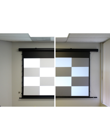 106-Inch Manual Tab-Tension Pro CineGrey 5D Series Manual 16:9 Front Projection Screen