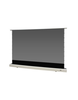 101-Inch Kestrel Tab-Tension 2 CLR Series Electric Floor-Rising 16:9 Front Projection Screen