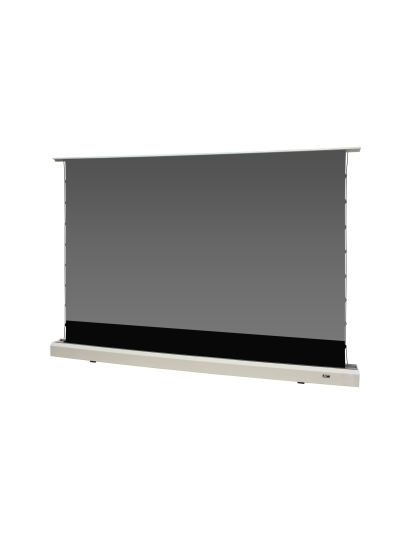 121-Inch Kestrel Tab-Tension 2 CLR Series Electric Floor-Rising 16:9 Front Projection Screen