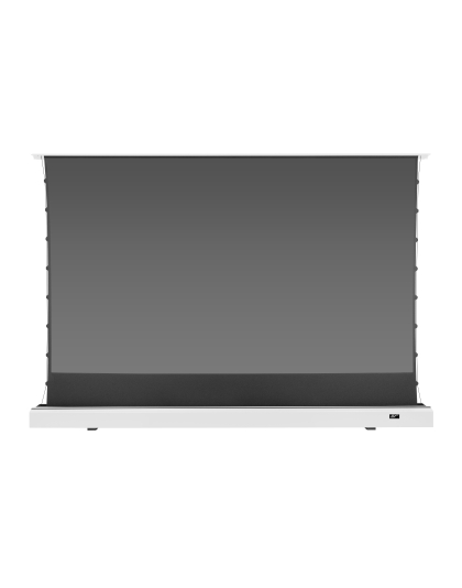 121-Inch Kestrel Tab-Tension 2 CLR Series Electric Floor-Rising 16:9 Front Projection Screen