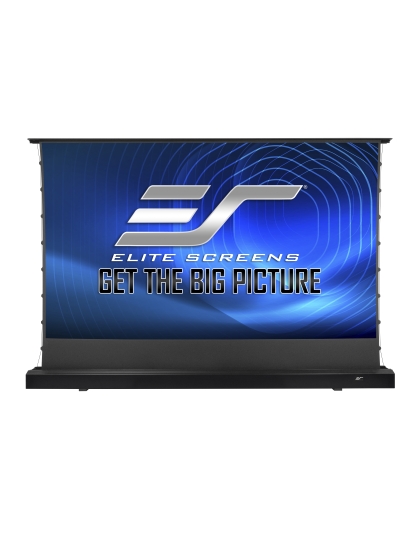 126-Inch Kestrel Tab-Tension 3 CLR5 Series Electric Floor-Rising 16:9 Front Projection Screen