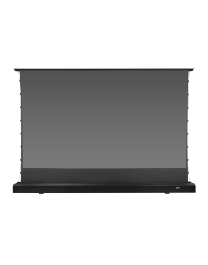 126-Inch Kestrel Tab-Tension 3 CLR5 Series Electric Floor-Rising 16:9 Front Projection Screen