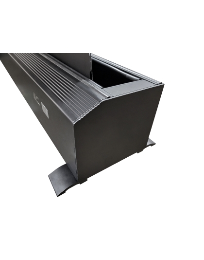 150" Electric Floor-Rising Tab-Tension Projector Screen