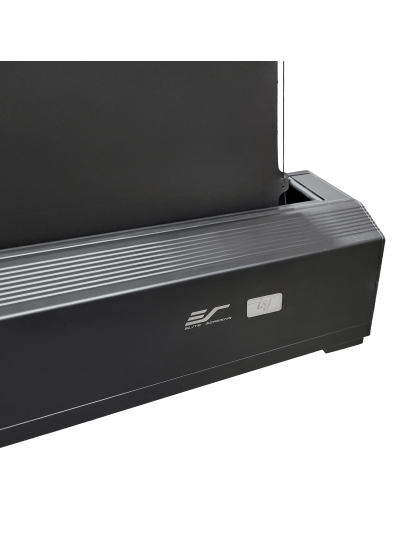 150" Electric Floor-Rising Tab-Tension Projector Screen