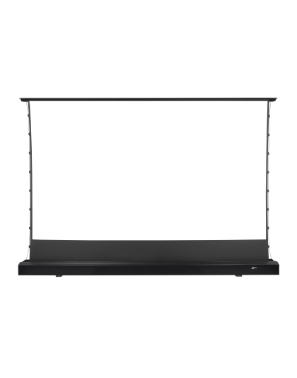 122-Inch Kestrel Tab-Tension 3 Series Electric Floor-Rising 16:9 Front Projection Screen