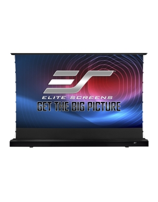122-Inch Kestrel Tab-Tension 3 Series Electric Floor-Rising 16:9 Front Projection Screen