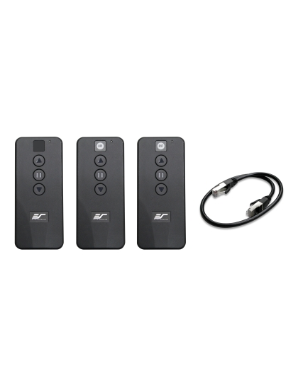 135-Inch Kestrel Tab-Tension 3 CineGrey 4D Series Electric Floor-Rising 16:9 Front Projection Screen