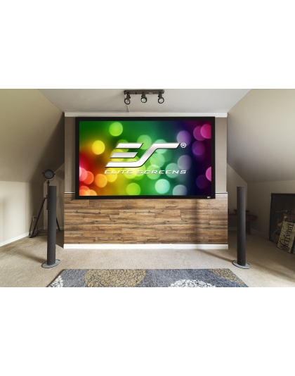 115-Inch Sable Frame 2 Series Fixed Frame 16:9 Front Projection Screen
