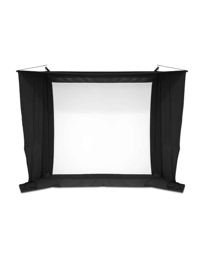 10 x 7 GolfSimElectric Series Series Sports Simulation Motorized  Front Projection Screen